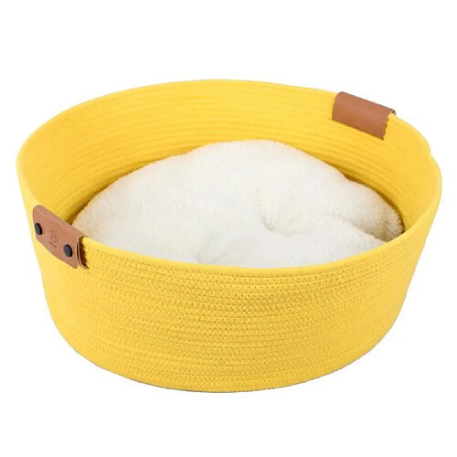 Ebi Panier pour chats - Jaune