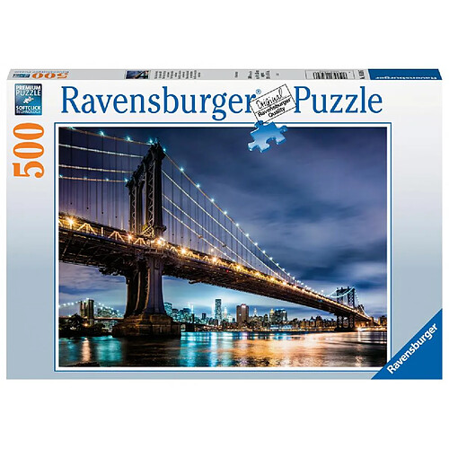 Ravensburger Puzzle 500 p - new york, la ville qui ne dort jamais