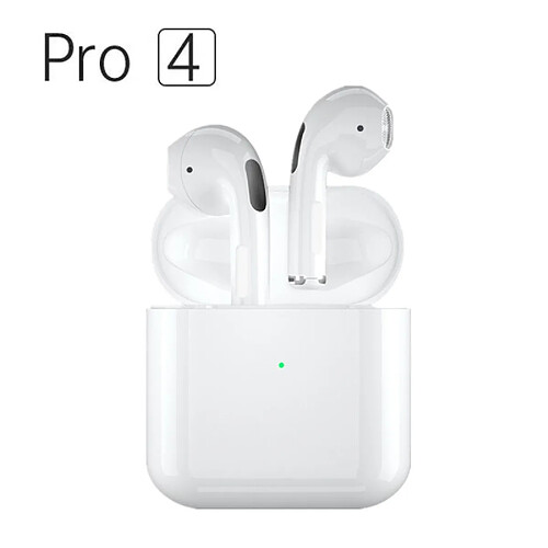 GUPBOO Pro4 tws écouteurs sans fil bluetooth 5.0 écouteurs de sport intra-auriculaires casque avec micro et boîtier de charge écouteurs pour tous les smartphones