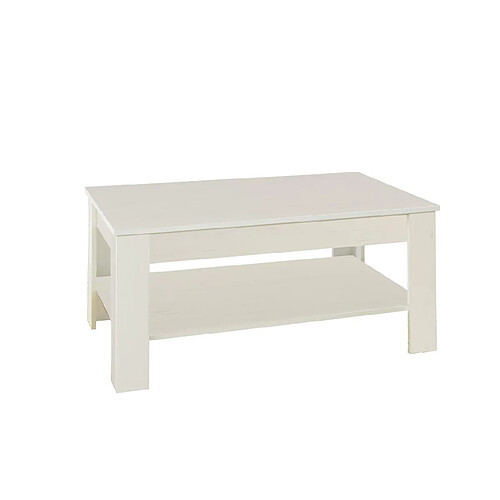 Vivaldi Table Basse MIDI Blanc