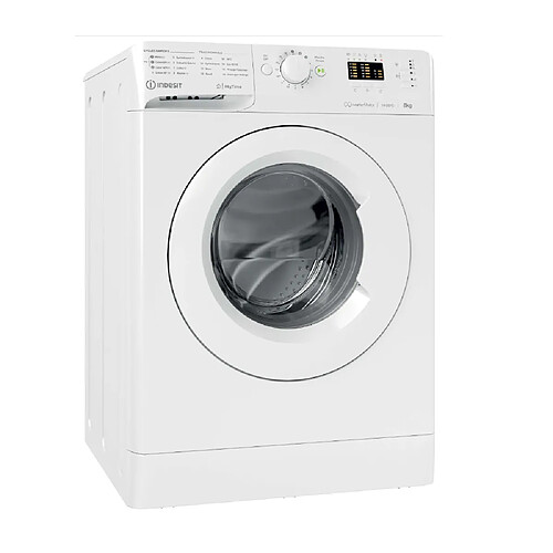 Lave-linge hublot 8 kg 1400 tours/min - MTWA81495WFR - INDESIT