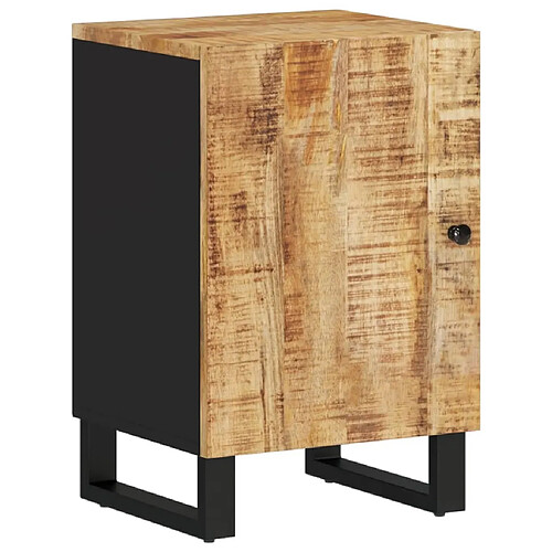 Maison Chic Armoire de salle de bain,Meuble de rangement,Meuble haut 38x33x58 cm bois massif de manguier -GKD810099