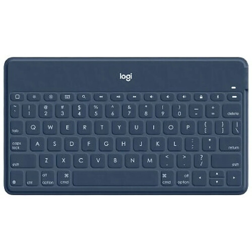 Logitech Keys-To-Go Bleu Bluetooth Français