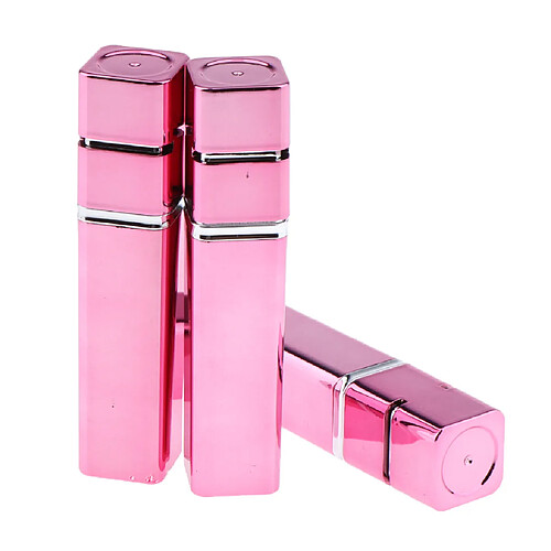 3pcs Vide Tube de Rouge à Lèvres Lipstick Conteneur Bricolage Baume à Lèvres Lip Balm Lèvres Bouteilles