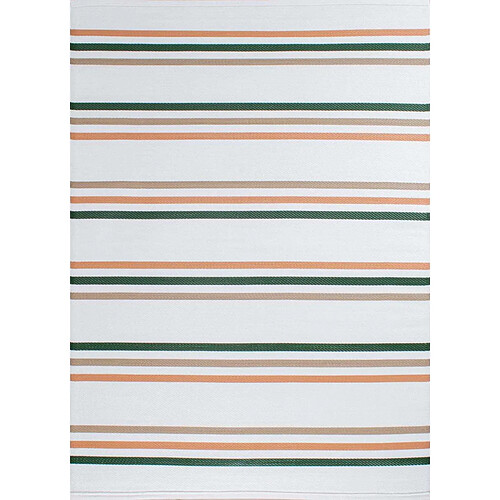 Jardindeco Tapis extérieur en polypropylène Spargi 1742 vert 150 x 220 cm.