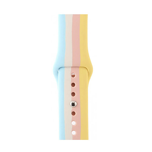 PHONECARE Bracelet SmoothSilicone Rainbow pour Apple Watch Series 3 - 38mm