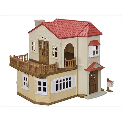 Sylvanian Families L5708 La grande maison eclairee et sa piece secrete