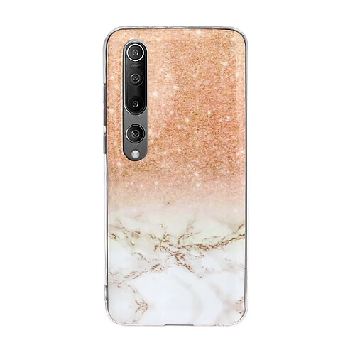 Coque en TPU motif de marbre imd style C pour votre Xiaomi Mi 10