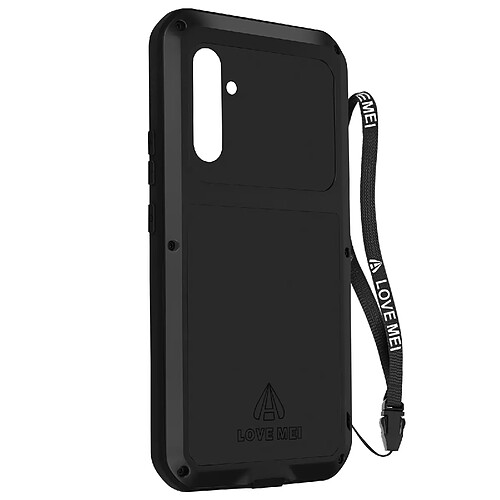 Coque Love Mei pour Samsung A34 5G Intégrale Antichoc Antichute Etanche Noir