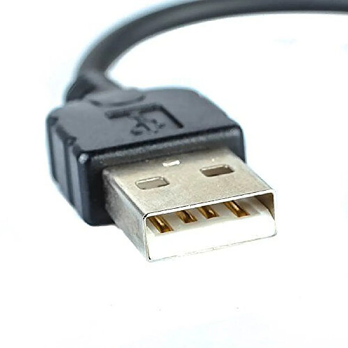 System-s Câble mini USB 50cm Angle de 90 coudé vers la droite mâle Câble de données, câble de chargement