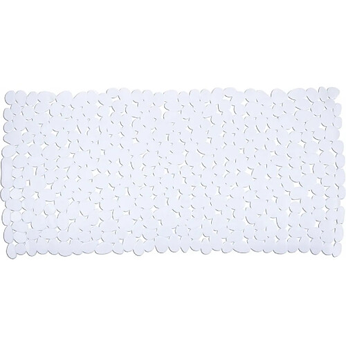 Tapis de Baignoire Blanc Dimensions 71 x 36 cm - Wenko 20276100 Paradise