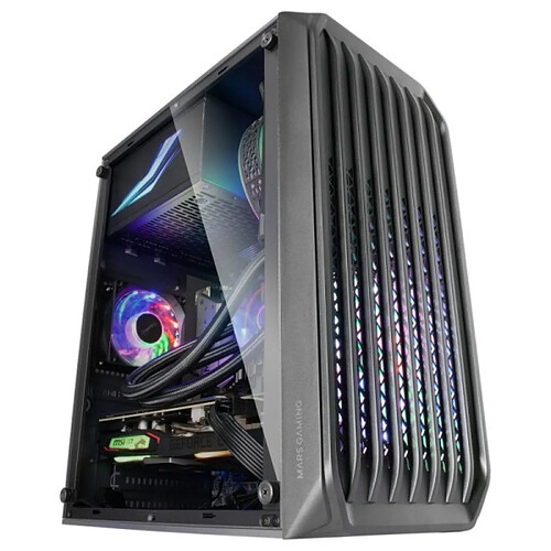 Boîtier ATX semi-tour Mars Gaming MCS2 Noir