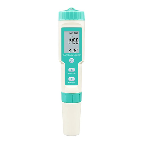 Testeur de Compteur Numérique 7in1 TDS Ph PPM EC TDS Mètre Stylo Pureté de L'eau PPM Filtre