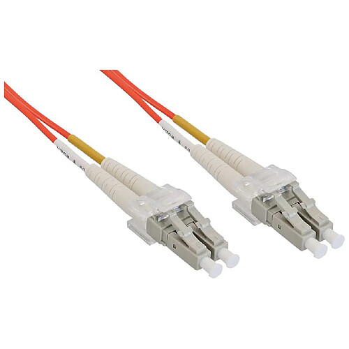 Câble duplex optique fibre optique InLine® LC / LC 50 / 125µm OM2 35m