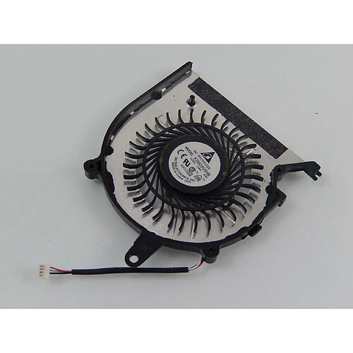 vhbw CPU / GPU ventilateur avec connecteurs 4-Pin prise compatible avec Sony Vaio Pro13 SVP1321, Pro13 SVP132A