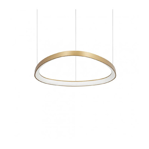 Ideal Lux Suspension LED intégré Gemini 1 ampoule Métal,plastique Laiton