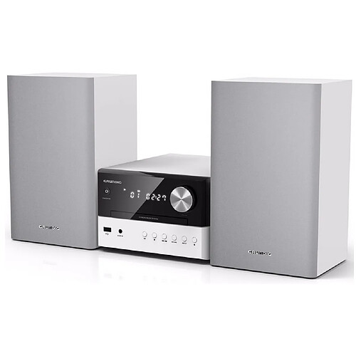 Micro-chaîne 30w blanc avec bluetooth - M1050DABW - GRUNDIG