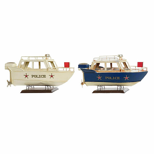 Figurine Décorative DKD Home Decor Barco Vintage (2 pcs) (27 x 10.5 x 14 cm)