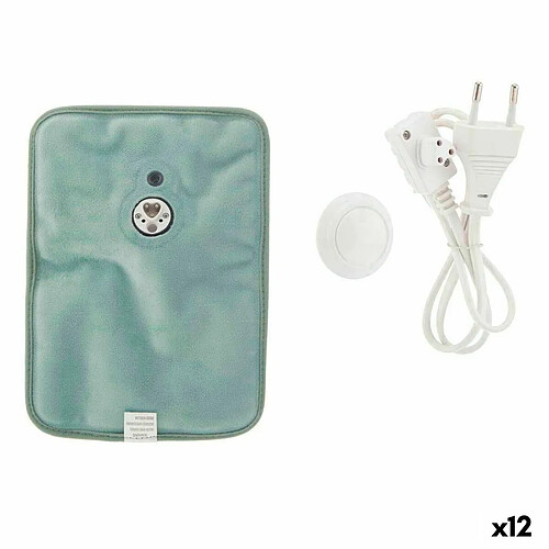 Gift Decor Sac d'Eau Chaude Électrique Mains Vert Plastique 380 W Velours (12 Unités)