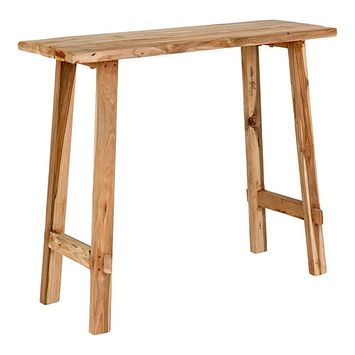 EPIKASA Table Console Girona, Marron, Bois, 90x30x80 cm