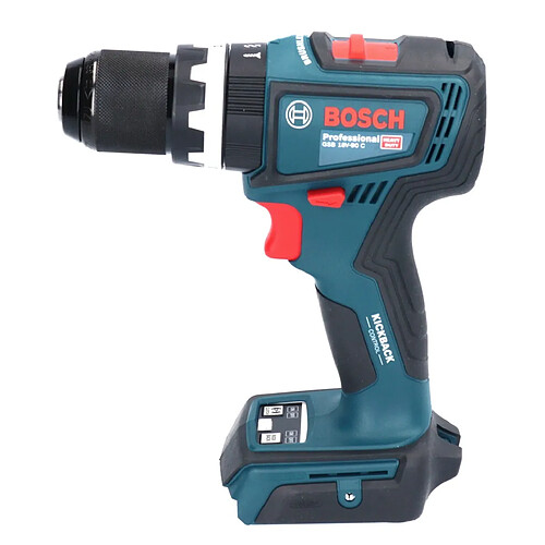 Bosch GSB 18V-90 C Professional Perceuse-visseuse à percussion sans fil 64 Nm 18V Brushless + 2x Batteries 5,0 Ah + Chargeur + Coffret L-Boxx (06019K6106)