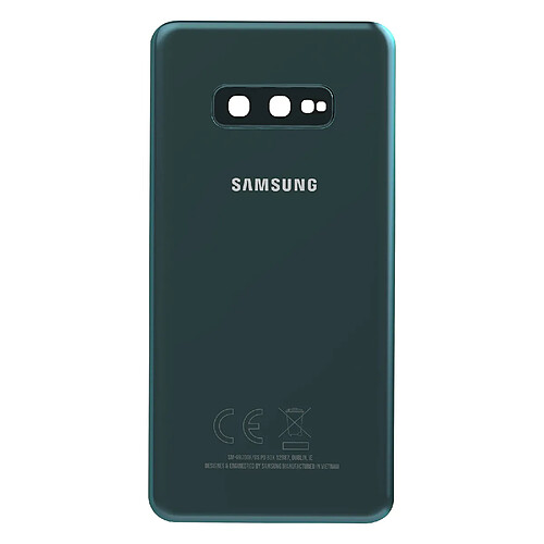 Samsung Vitre arrière pour Samsung Galaxy S10e Original Service Pack Vert Foncé