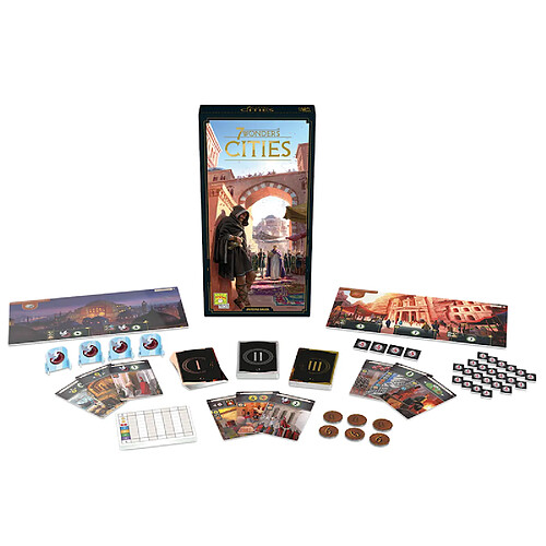 Asmodée 7 wonders extension Cities nouvelle edition