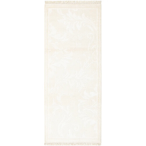 Vidal Tapis de couloir en laine 203x81 beige Darya