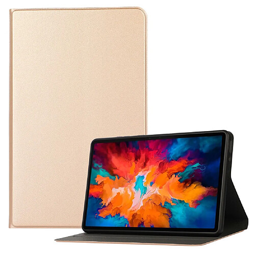 Etui en PU avec support or pour votre Lenovo Tab M8 (2nd Gen) FHD