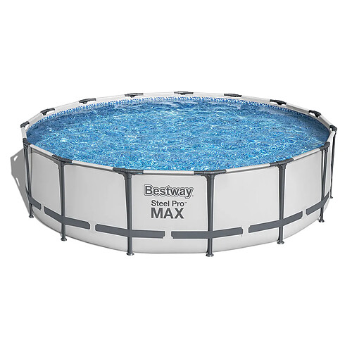 Piscine tubulaire Steel Pro Max ronde 4,57 x 1,07 m - Bestway