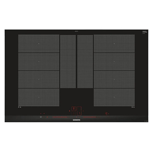 Table de cuisson à induction 80cm 4 feux 7400w flexinduction noir - ex875lyv1e - SIEMENS