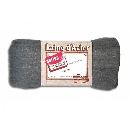 Laine d'acier N°000 GERLON - 250 g - E25B