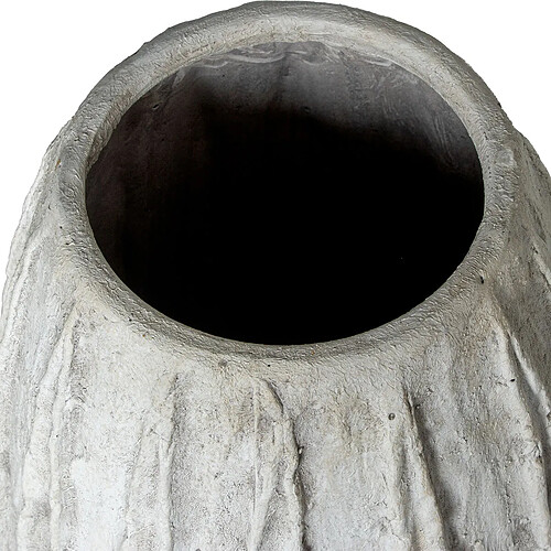 Vase Alexandra House Living Gris Céramique 28 x 70 cm