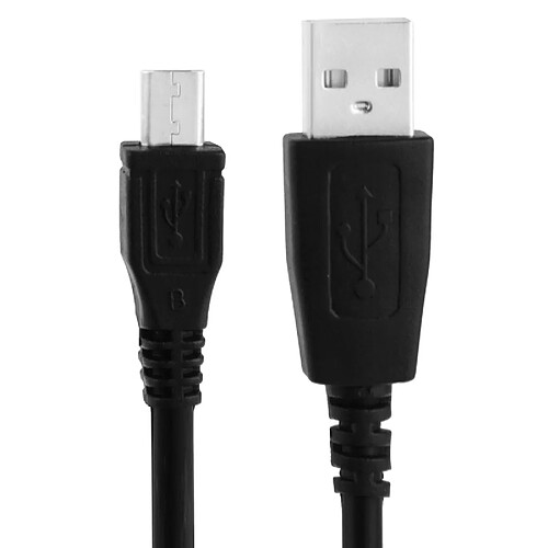 Wewoo Câble noir pour Samsung Galaxy S6 / S5 / HTC / LG / Sony / Nokia, Longueur: 1m Micro USB vers USB Data Cable chargeur de synchronisation