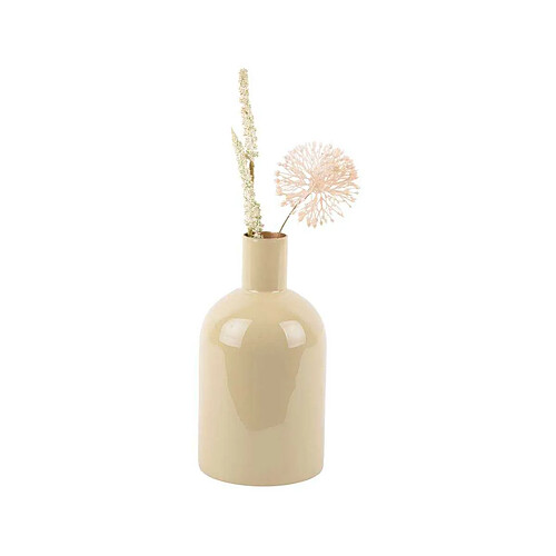 Pt' Vase en méral Ivy bottle marron latte.