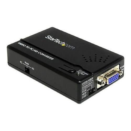 STARTECH Convertisseur de balayage composite et S-vidéo vers VGA