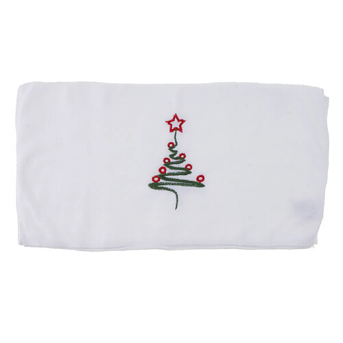 Noël main visage serviette de bain noël ornement décorations pour la maison arbre