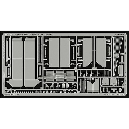 Hetzer Mid. Production für Tamiya Bausatz- 1:35e - Eduard Accessories