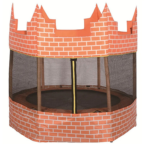 Ataa Trampoline Château Couleur Orange