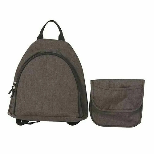 BigBuy Fun Sac pour poussette bébé Nova Set Gris