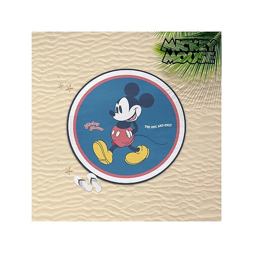 Serviette de plage Mickey Mouse 78047