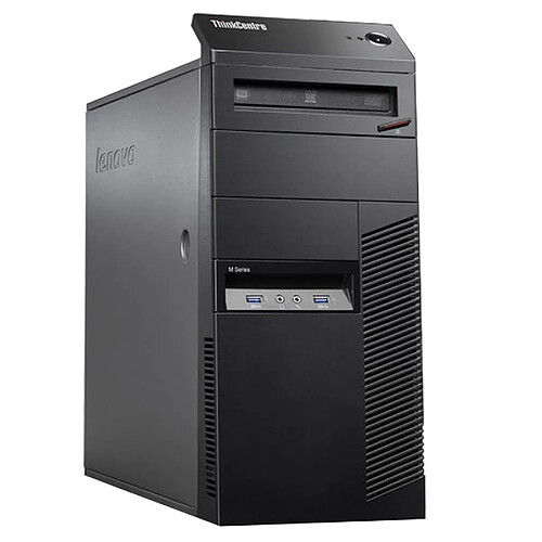 PC Tour Lenovo ThinkCentre M83 Intel i3-4130 RAM 16Go Disque 2To Windows 10 Wifi · Occasion