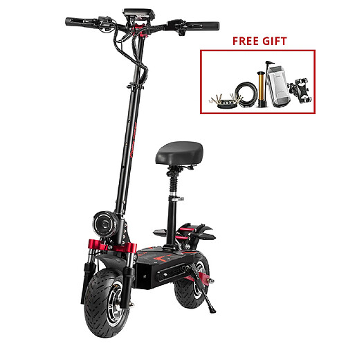 Trottinette électrique adulte BOYUEDA Q7 Pro Max,1600 W x 2, 52 V 28 Ah, pneu 10 pouces, 70 km/h, 110 km