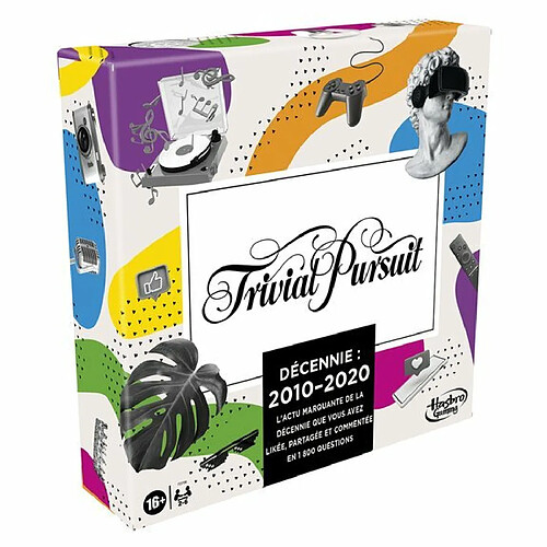 Ludendo Jeu de société Trivial Pursuit Décennie 2010-2020