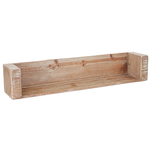 Decoshop26 Etagère murale suspendue en bois de sapin longueur 80cm 04_0005170