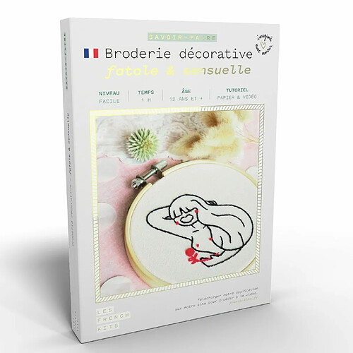 Youdoit Coffret DIY - Broderie décorative - Femme Fatale