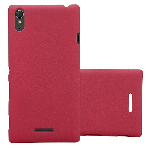 Cadorabo Coque Sony Xperia T3 Etui en Rouge