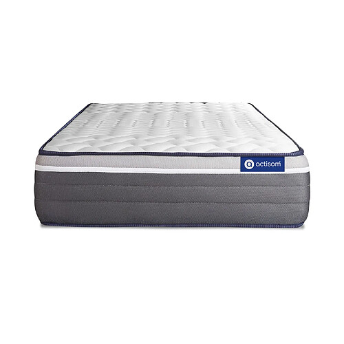 ACTISOM Matelas 80x190 Latex+Mémoire de forme Maxi épaisseur 7zones de confort