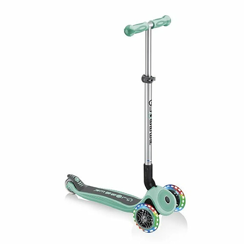 Ludendo Trottinette lumineuse et pliable pastel mint