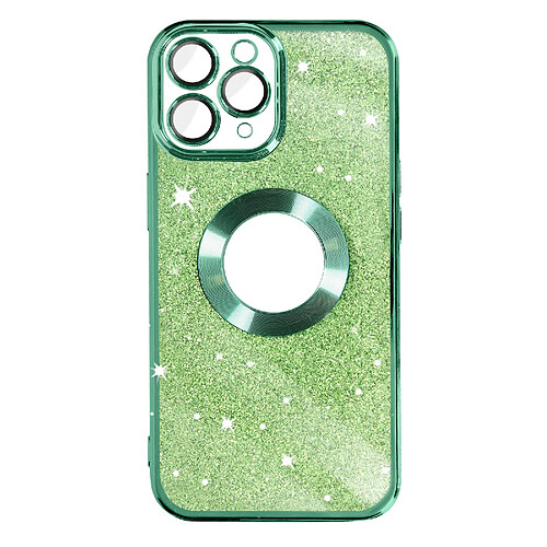 Avizar Coque iPhone 11 Pro Max Paillette Vert